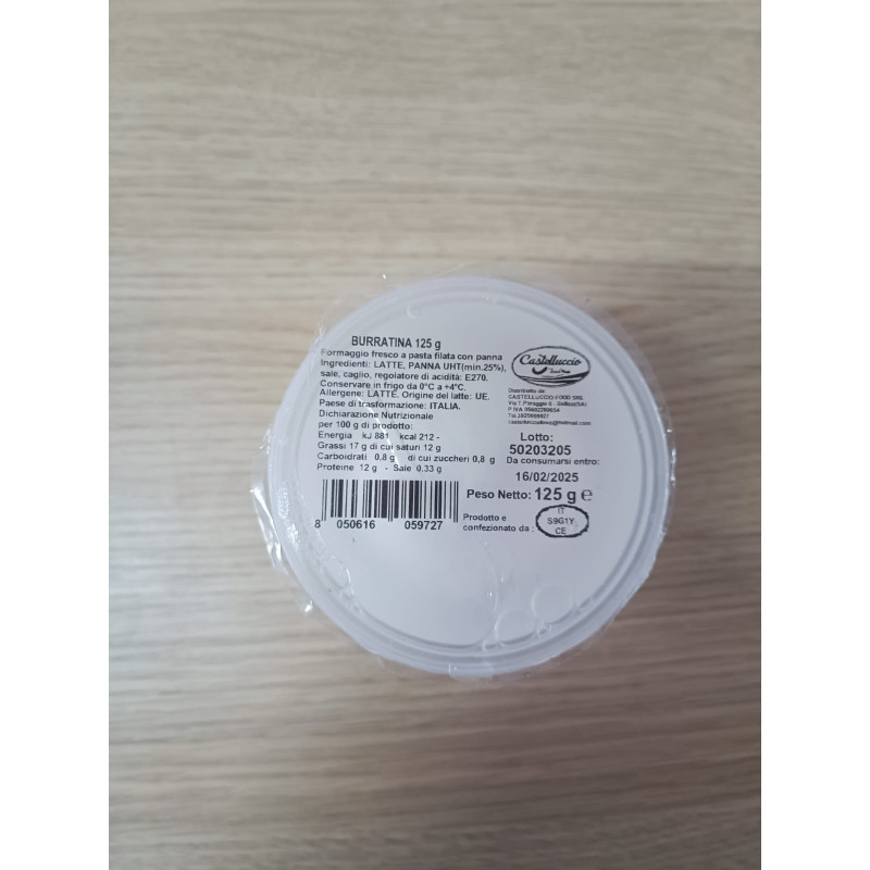 Burratina  Pugliese  2X125g