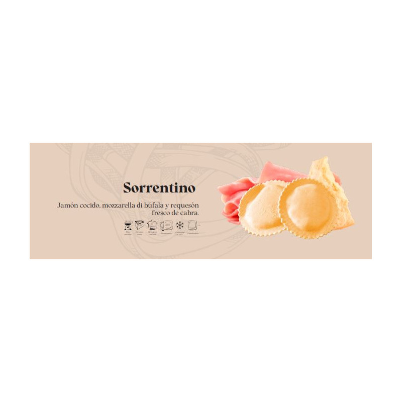 Sorrentinos, cartone da 2 kg | Pasta fresca