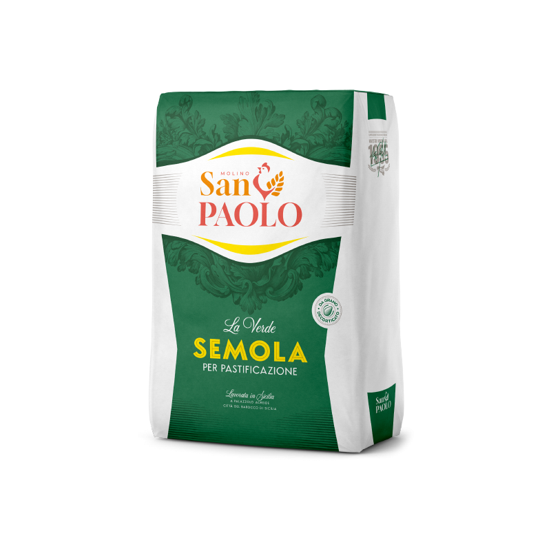 Semola rimacinata di grano duro rossa al kg | Farine e riso