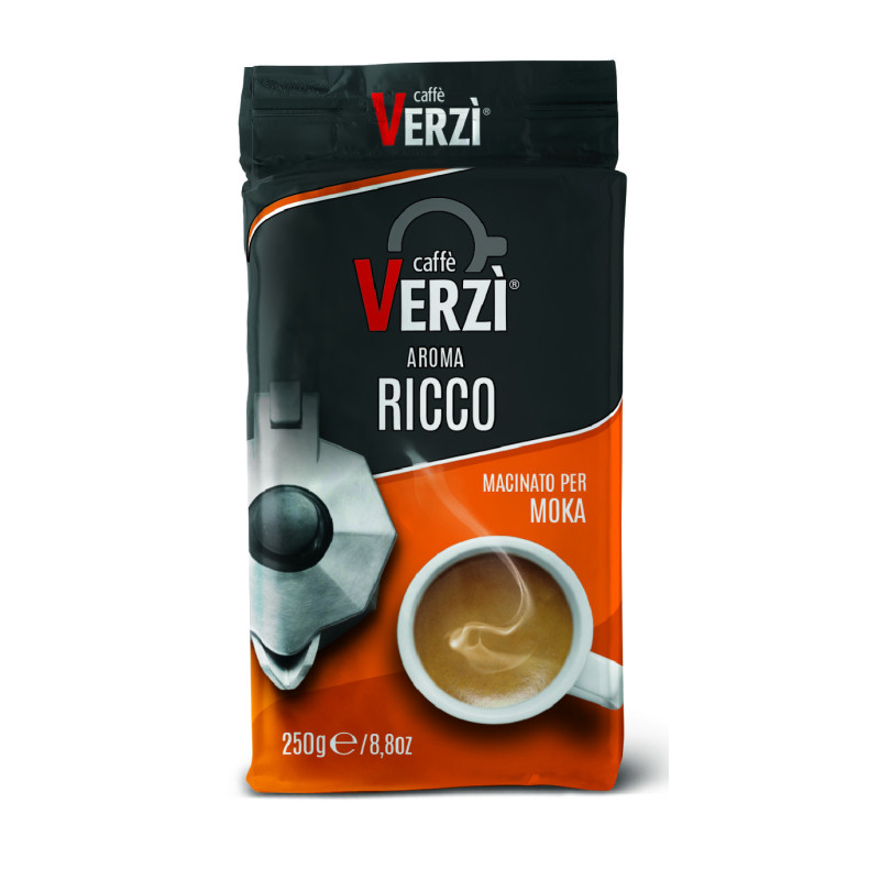 Caffe Verzi' macinato aroma ricco 250gr