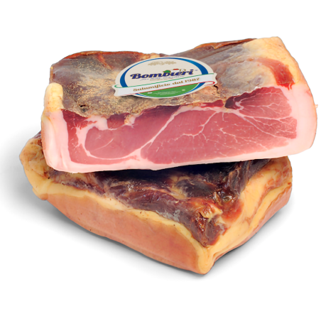 Jamón crudo deshuesado  mattonella "BOMBIERI" 2kg aprox.