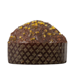 PANETTONE AL CIOCCOLATO DI MODICA IGP E PERE 1kg