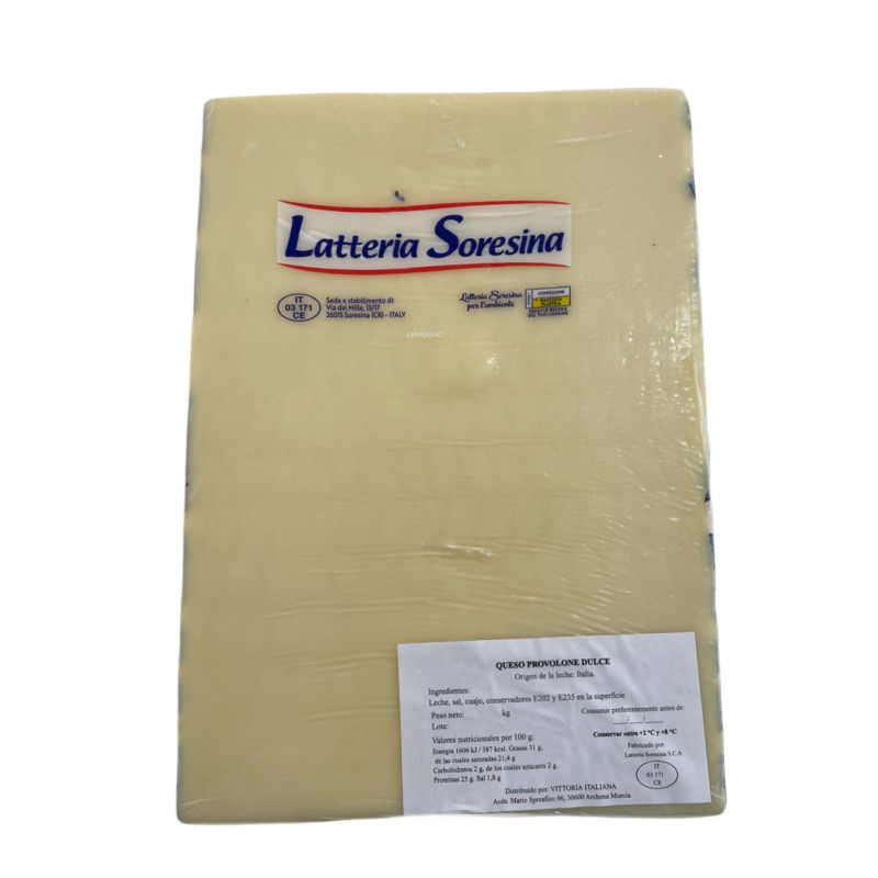 QUESO PROVOLONE DULCE LATTERIA SORESINA  4,6KG