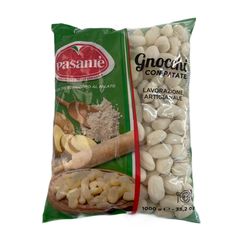 GNOCCHI CON PATATE PASANIE (PASTA DE PATATA ARTESANAL) 1KG