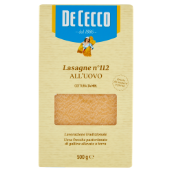 DE CECCO LASAGNA ALL UOVO 500g