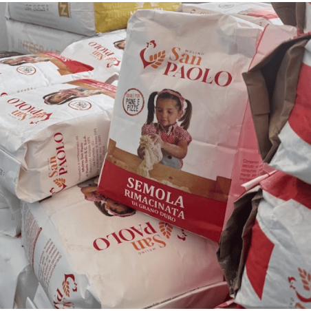Semola rimacinata di grano duro 5 kg | Farine