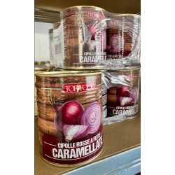 Cipolle rosse caramellate in latta 800 g
