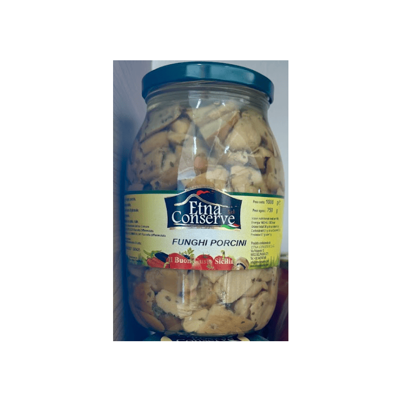 Funghi porcini sott'olio 1 kg | Conserve