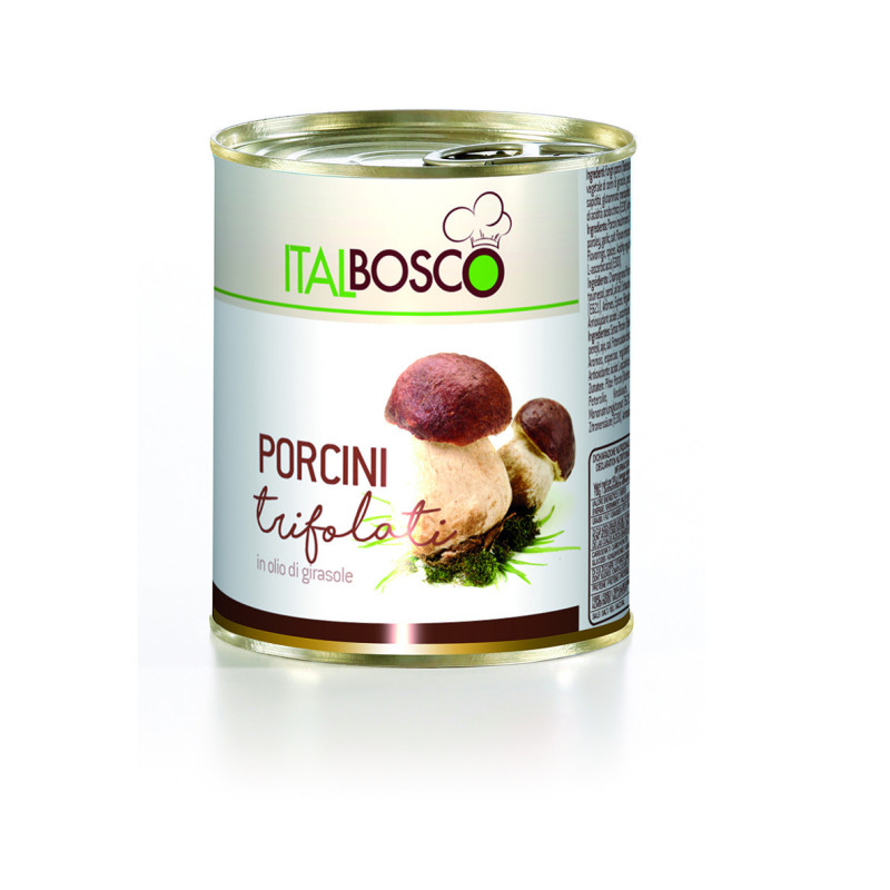 Porcini trifolati Italbosco 800 g | Conserve