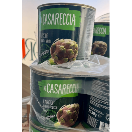 Carciofi a spicchi al naturale 2,6 kg | Conserve
