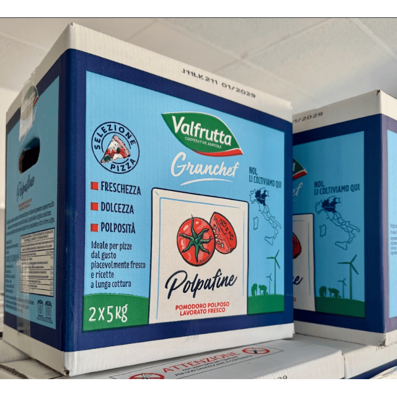 Valfrutta Polpa Rossopizza denso 2 x 5 kg | Polpa