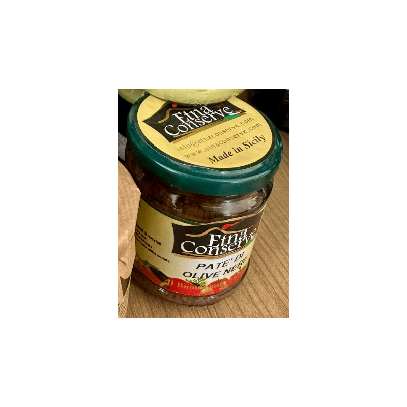 Patè di olive nere 190 g | Sughi e pesti