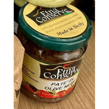 Patè di olive nere 190 g | Sughi e pesti