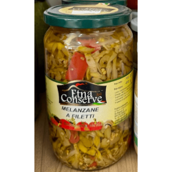 Melanzane a filetti in olio 720 g | Conserve