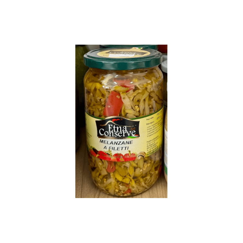 Melanzane a filetti in olio 720 g | Conserve