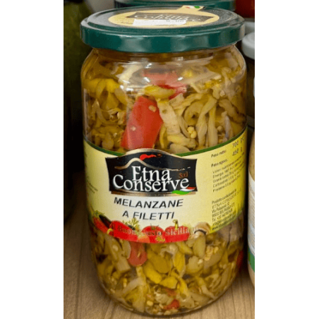 Melanzane a filetti in olio 720 g | Conserve