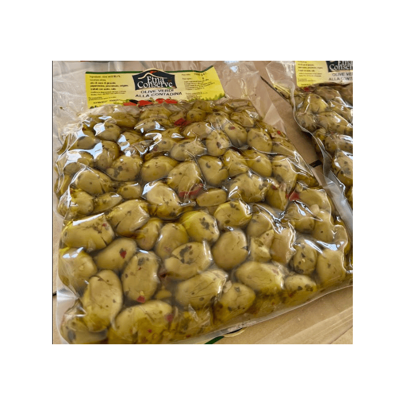 Olive verdi Contadina piccanti Sicilia 1 kg