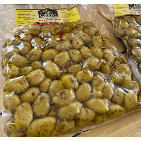 Olive verdi Contadina piccanti Sicilia 1 kg