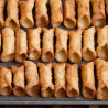 Cannolo grande al pistacchio, 100 pezzi | Dolci