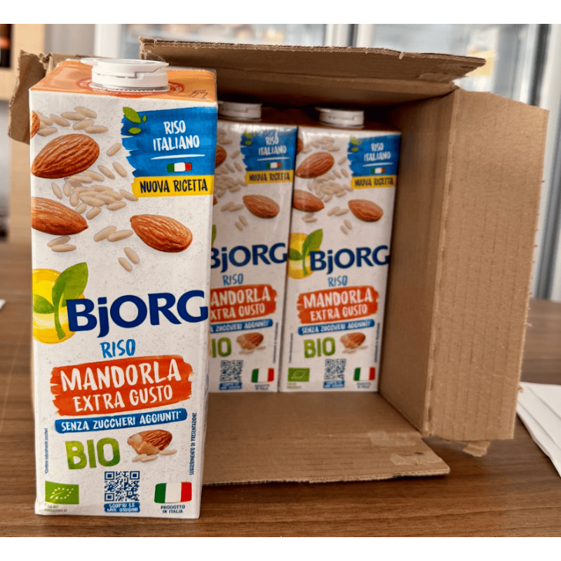Latte bio di riso e mandorle | Bevande