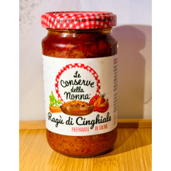 Ragù di cinghiale 190 g | Sughi e pesti