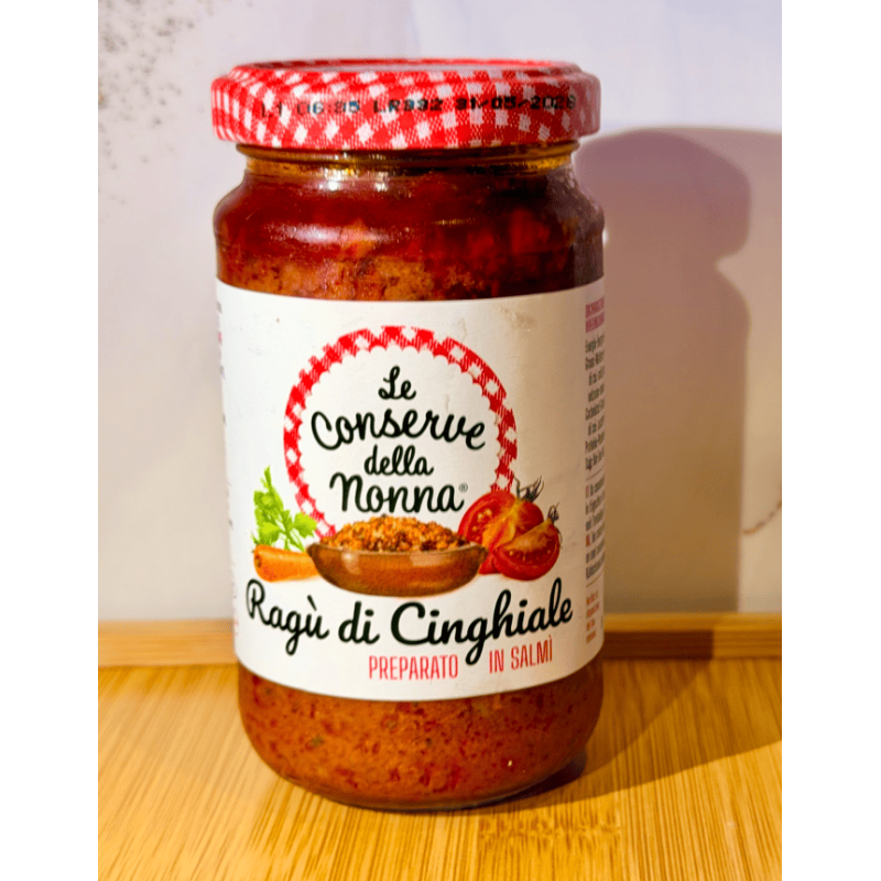 Ragù di cinghiale 190 g | Sughi e pesti