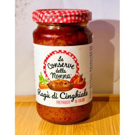 Ragù di cinghiale 190 g | Sughi e pesti