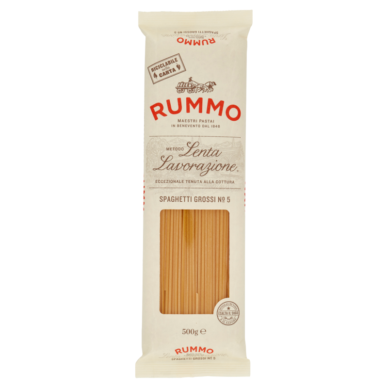 Rummo Spaghetti grossi n. 5 500 g | Pasta secca