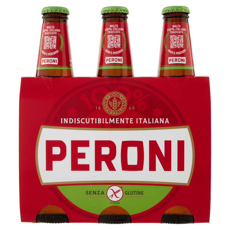 Birra Peroni senza glutine 3 x 33 cl