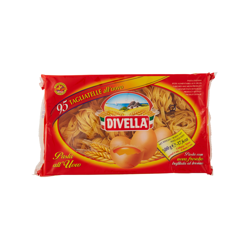 Divella Tagliatelle all'uovo 500 g | Pasta secca