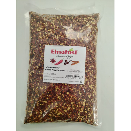 Peperoncino rosso frantumato Sicilia 500 g