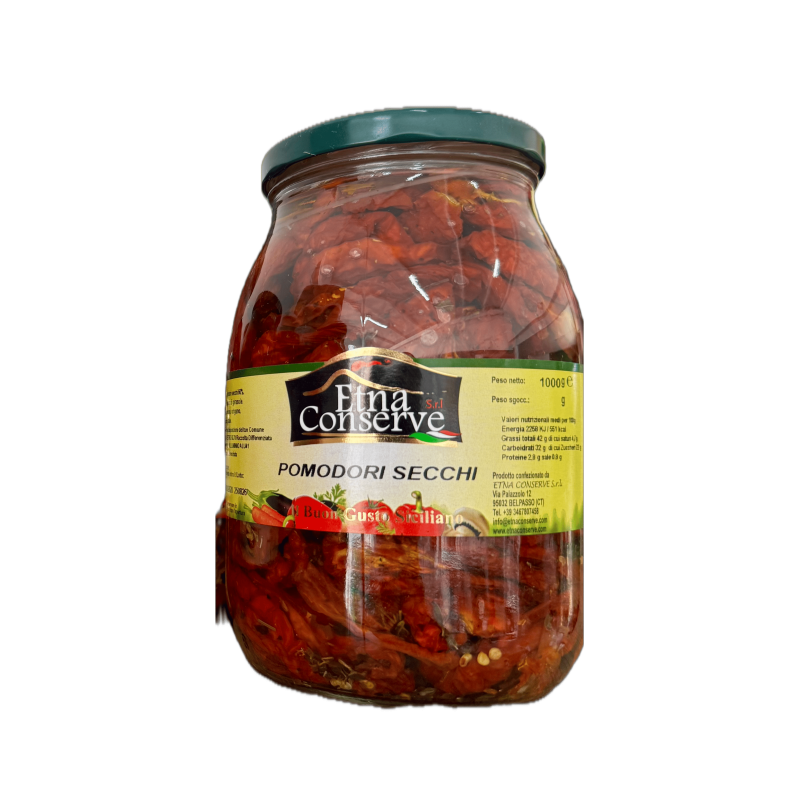 Pomodori secchi Etna Conserve 1 kg | Conserve e pomodoro