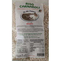Riso Carnaroli superfino Pagiusco 1 kg | Farine e riso