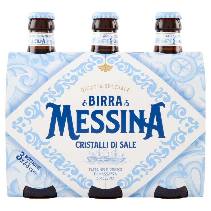 Birra Messina Cristalli di Sale 3 x 33 cl | Birre