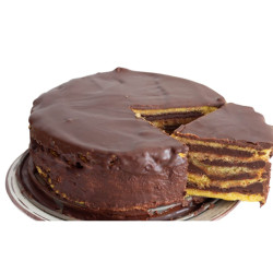 Torta al cacao 1200 g, 16 porzioni | Dolci