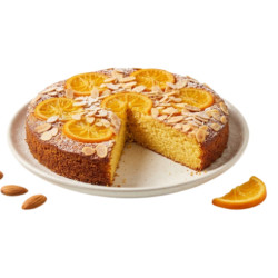 Torta di mandorle e arancia, 14 porzioni | Dolci