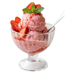 Gelato alla fragola Sicilia | Gelati