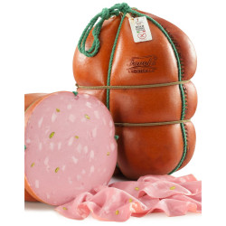Mortadella Palmieri Favola con pistacchio 12 kg | Salumi