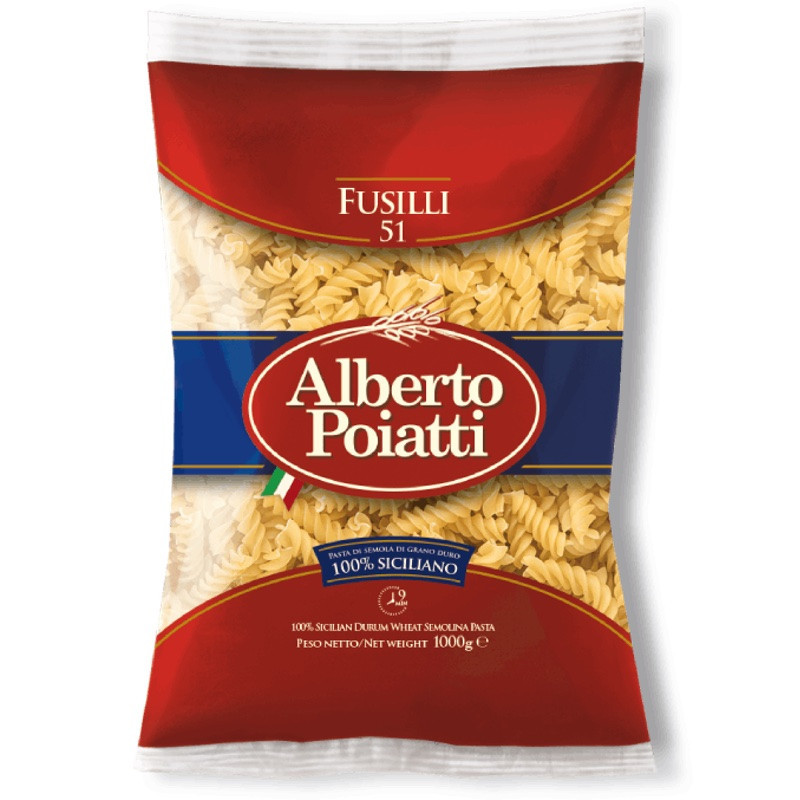 Poiatti Fusilli n. 51 500 g | Pasta secca